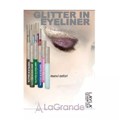 Layla Cosmetics Glitter In Eyeliner   