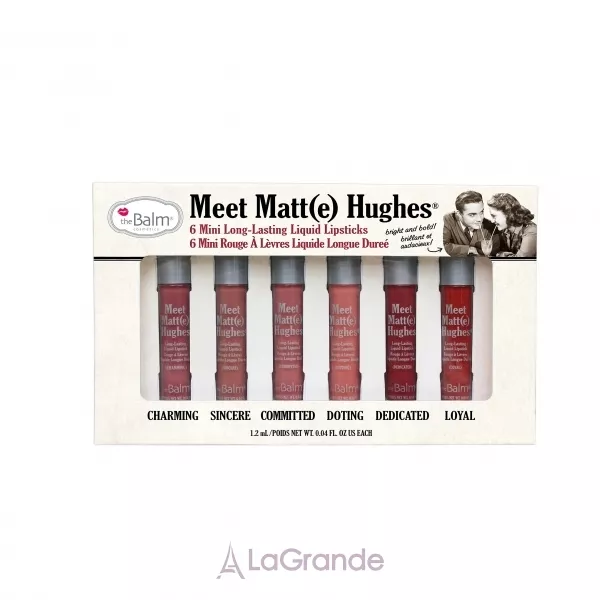 theBalm cosmetics Meet Matte Hughes Mini Kit 02 ���� ����� ������� ����� ��� ���