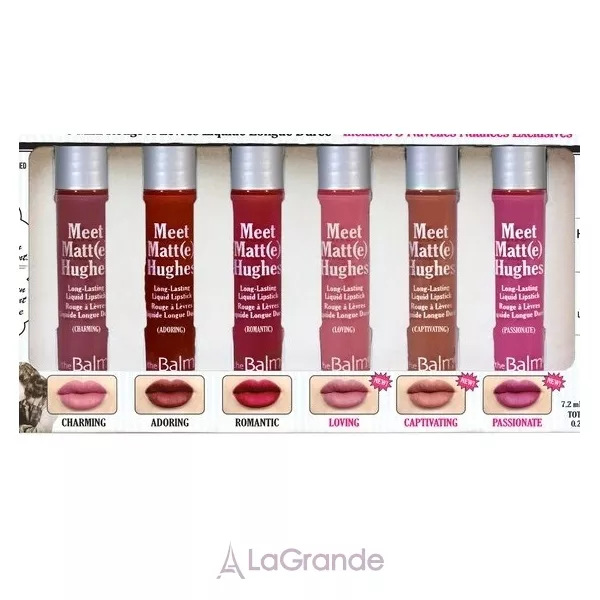 theBalm cosmetics Meet Matte Hughes Mini Kit 03 ���� ������� ����� ��� ���.