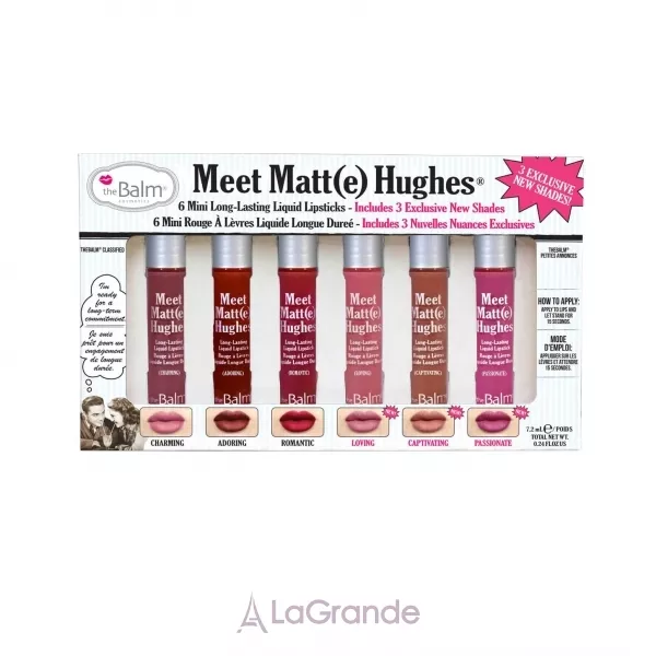 theBalm cosmetics Meet Matte Hughes Mini Kit 03 ���� ������� ����� ��� ���.