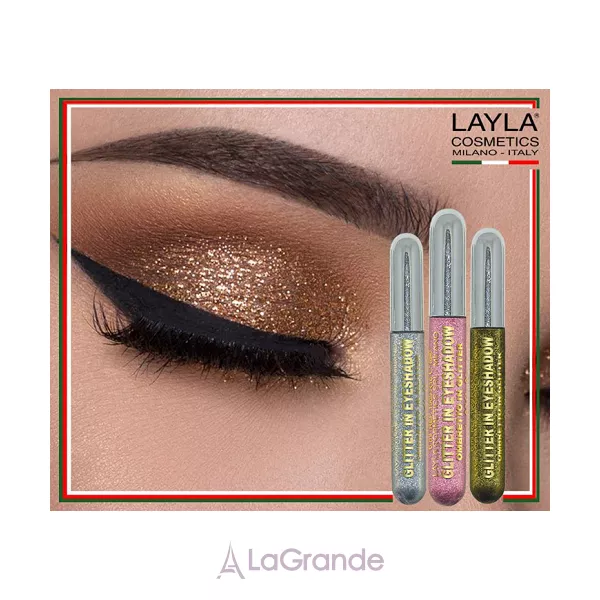 Layla Cosmetics Glitter in Eyeshadow ���� ��� ���