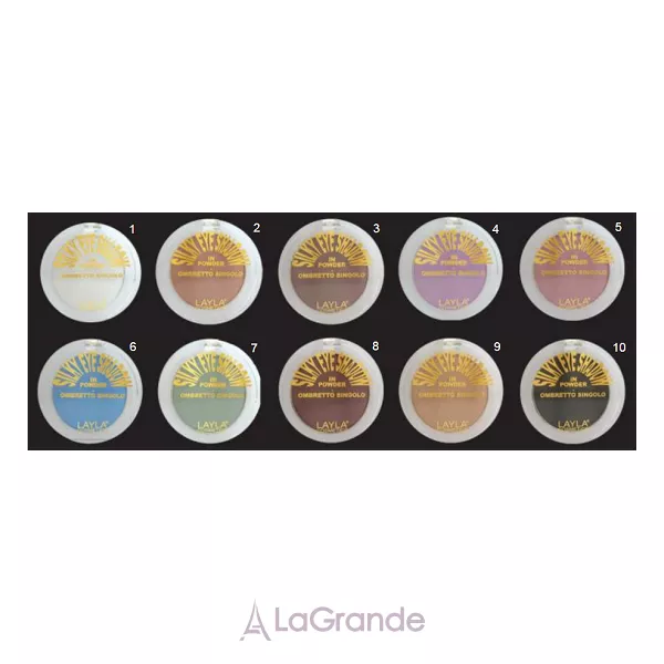 Layla Cosmetics Silky Eyeshadow ���� ��� ���