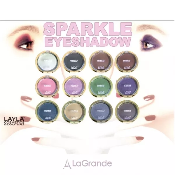 Layla Cosmetics Sparkle Eyeshadow ���� ��� ���