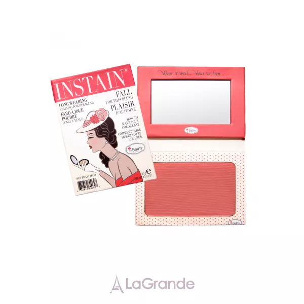 theBalm cosmetics Instain Long Wearing Powder Blush ������� ������ ��� ����