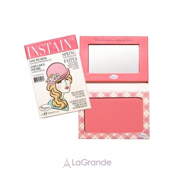theBalm cosmetics Instain Long Wearing Powder Blush ������� ������ ��� ����