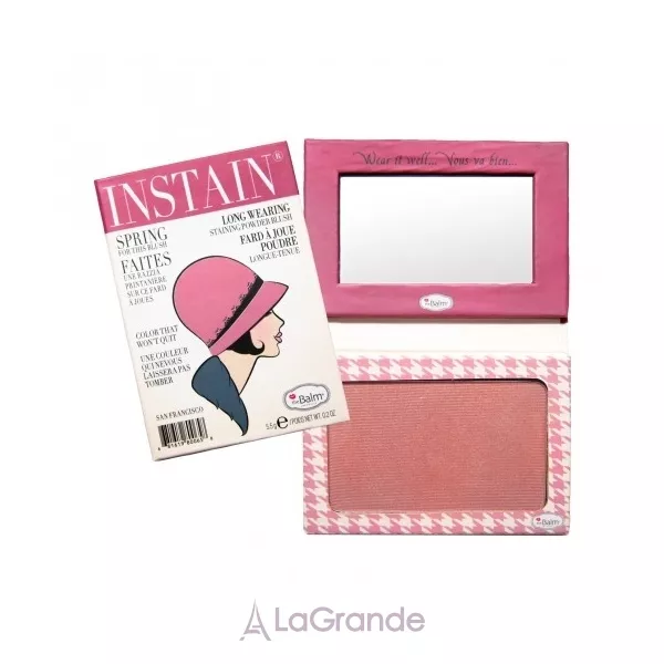 theBalm cosmetics Instain Long Wearing Powder Blush ������� ������ ��� ����