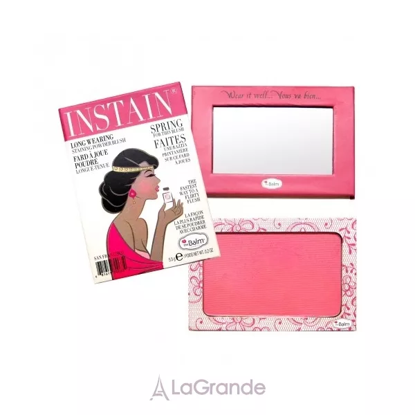 theBalm cosmetics Instain Long Wearing Powder Blush ������� ������ ��� ����