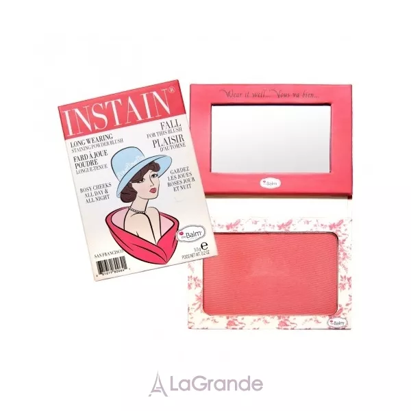 theBalm cosmetics Instain Long Wearing Powder Blush ������� ������ ��� ����