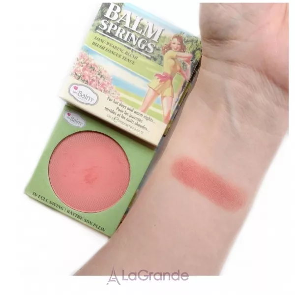 theBalm cosmetics Balm Springs Long-Wearing Blush ���� ���'��� ��� �������