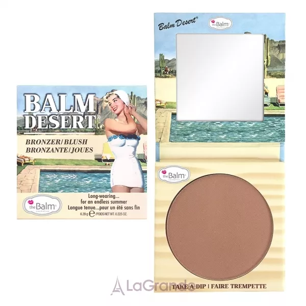 theBalm cosmetics Balm Desert Bronzer Blush ���'���-������� ��� �������
