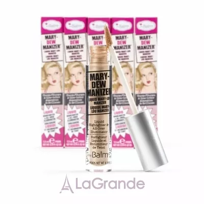 theBalm cosmetics Mary-Dew Manizer Liquid Highlighter  