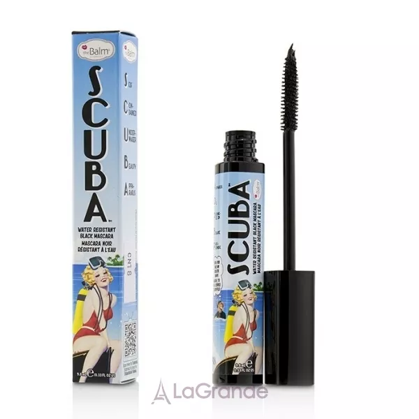 theBalm cosmetics Scuba Water Resistant Black Mascara ����������� ���� ��� ������