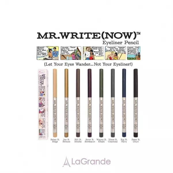 theBalm cosmetics Mr Write Now Eyeliner Pencil ������������ �������� ��� ����