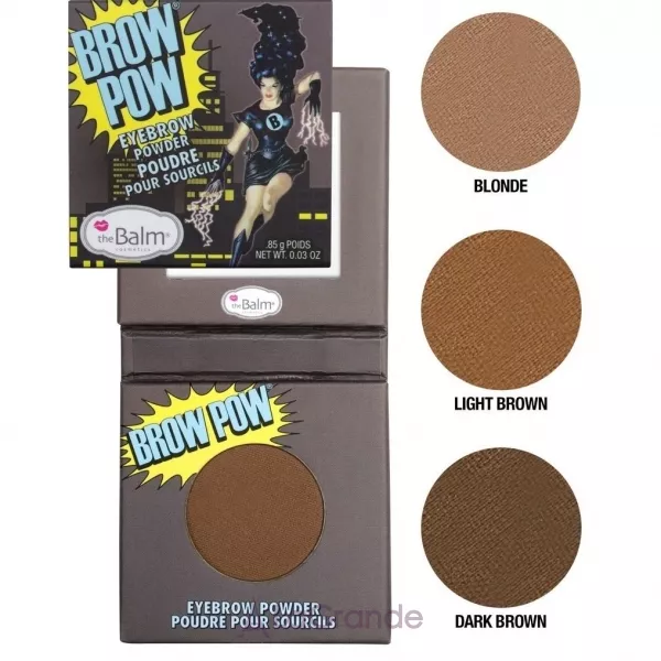 theBalm cosmetics Brow Pow Eyebrow Powder ������� ����� ��� ������