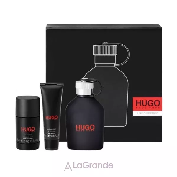 Hugo Boss Hugo Just Different ���� (�������� ���� 150 �� + ���� ��� ���� 50 �� + ���������� 75 ��)