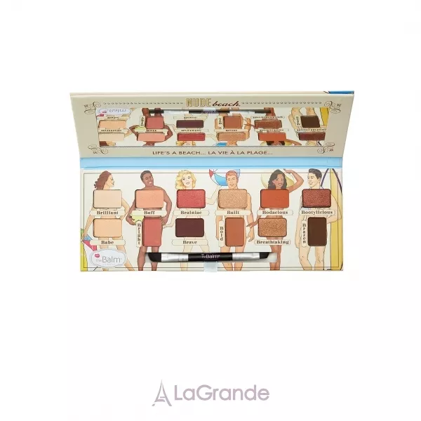 theBalm cosmetics Nude Beach Eyeshadow Palette ������� ����� ��� ���