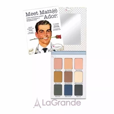 theBalm cosmetics Meet Matte Ador Eyeshadow Palette    