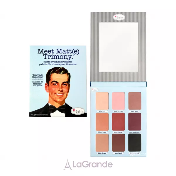 theBalm cosmetics Palettes Meet Matte Trimony ������� ����� ��� ���