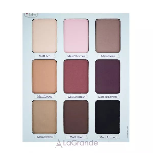 theBalm cosmetics Palettes Meet Matte Trimony ������� ����� ��� ���