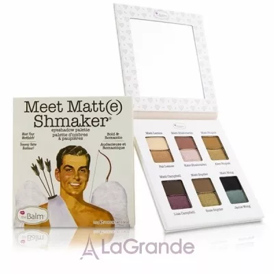 theBalm cosmetics Meet Matte Shmaker Eyeshadow Palette    