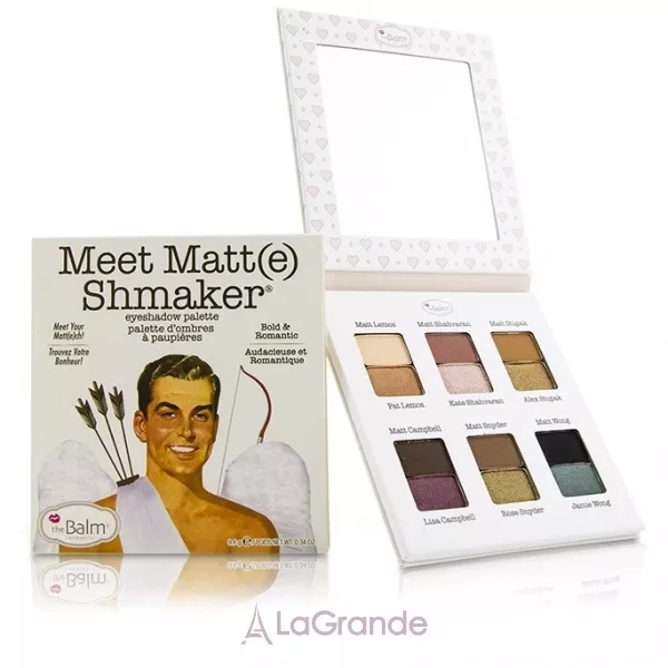 theBalm cosmetics Meet Matte Shmaker Eyeshadow Palette ������� ����� ��� ���