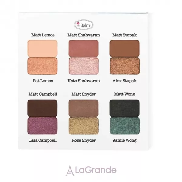 theBalm cosmetics Meet Matte Shmaker Eyeshadow Palette ������� ����� ��� ���