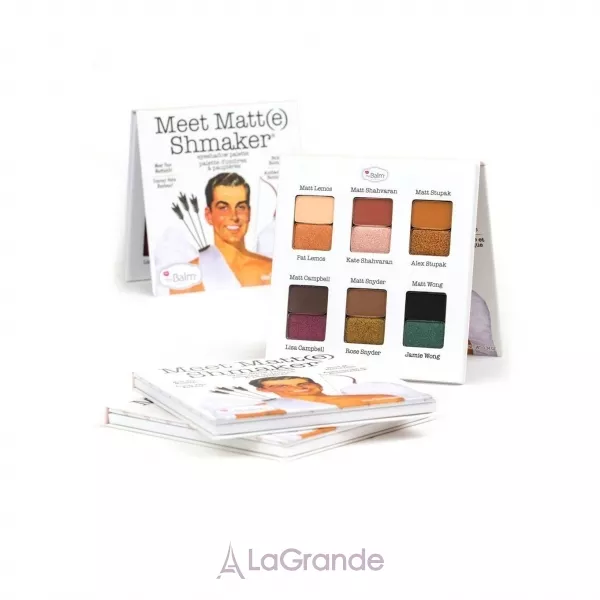 theBalm cosmetics Meet Matte Shmaker Eyeshadow Palette ������� ����� ��� ���