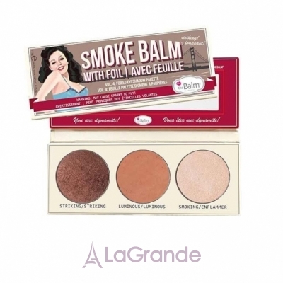 theBalm cosmetics Smoke Balm Vol. 4 Foiled Eyeshadow Palette    