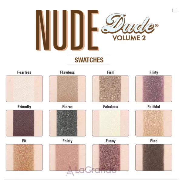 theBalm cosmetics Nude Dude Palette Volume 2 ������� ����� ��� ���