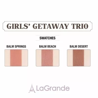 theBalm cosmetics Girls Getaway Trio  