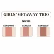 theBalm cosmetics Girls Getaway Trio  
