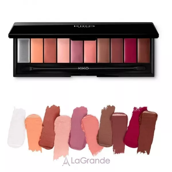 KIKO Smart Lip Palette ����� �� 10 ����� � ��������� ����� ��������