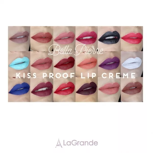 Bellapierre Cosmetics Kiss Proof Lip Creme ����������� �������� ������ c ���������� ��������