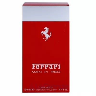 Ferrari Man in Red  
