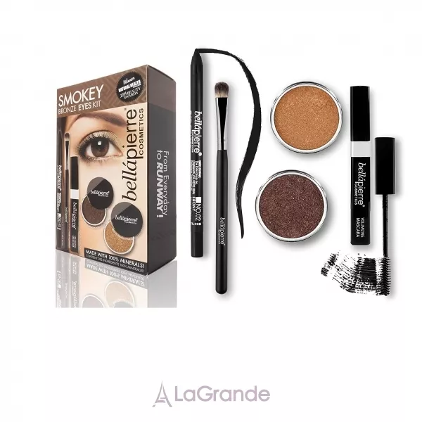 Bellapierre Cosmetics Smokey Bronze Eyes Kit ������� ��� ������� ���� � ������� Smokey Eyes