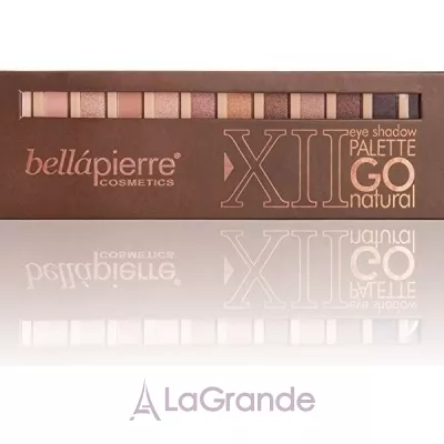 Bellapierre Cosmetics XII Eyeshadow Palette Go       12 
