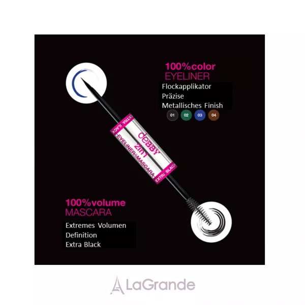 Debby 2in1 Eyeliner & Mascara ����-�������� 2 � 1
