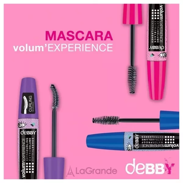 Debby Volum�Experience Waterproof Mascara ��������� ��� ��� ��'��� ��