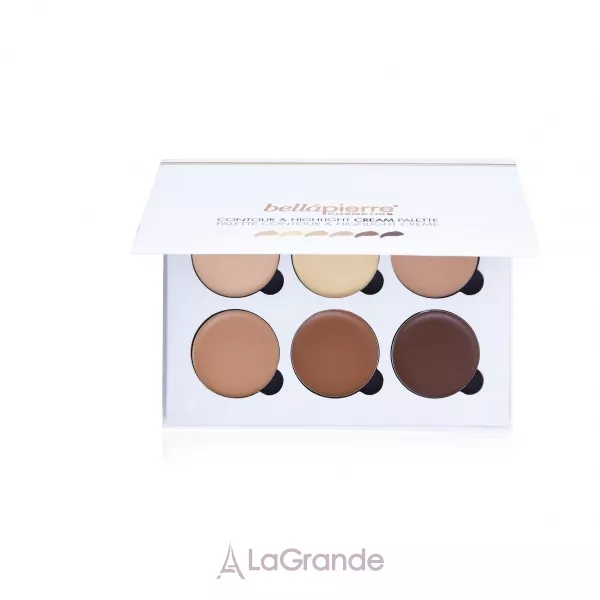 Bellapierre Cosmetics Contour & Highlight Cream Palette ������� ������� ��� ��������������� �������