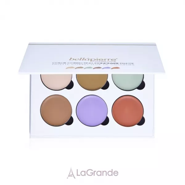 Bellapierre Cosmetics Color Correcting Concealer Palette ������� ������� ��� ����������� �������