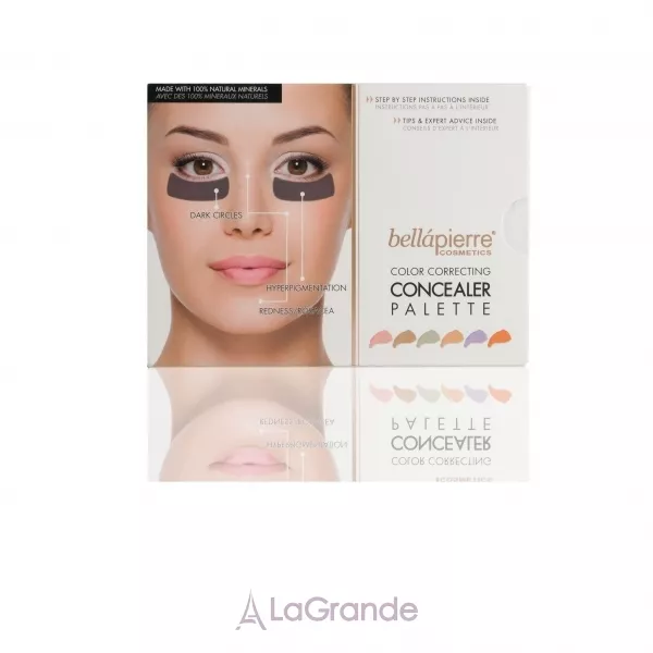Bellapierre Cosmetics Color Correcting Concealer Palette ������� ������� ��� ����������� �������