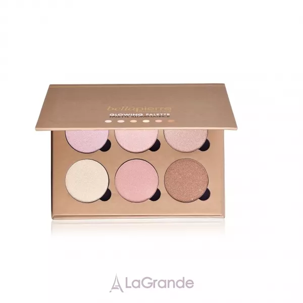 Bellapierre Cosmetics Glowing Palette ������� � ������� ����� ����