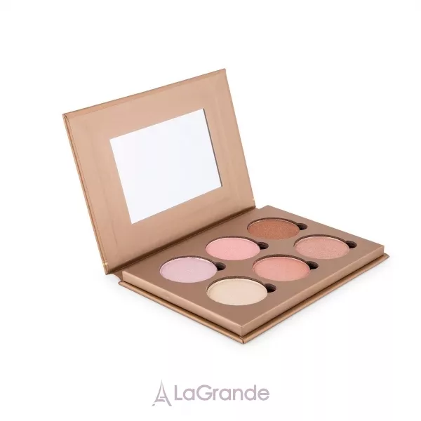 Bellapierre Cosmetics Glowing Palette ������� � ������� ����� ����