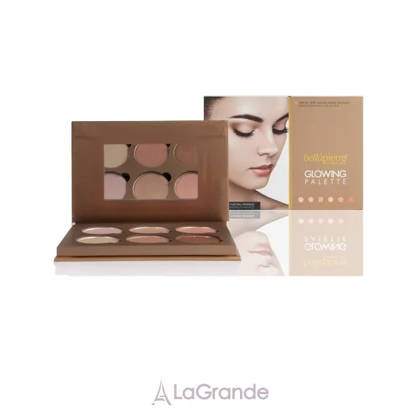 Bellapierre Cosmetics Glowing Palette ������� � ������� ����� ����