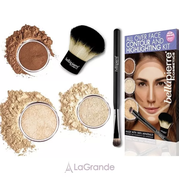 Bellapierre Cosmetics All Over Face Contour and Highlighting Kit ���� ��� ����������� �������