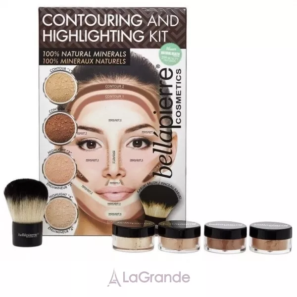 Bellapierre Cosmetics Contouring And Highlighting Universal Kit ������������� ����� ��� ����������������� ����