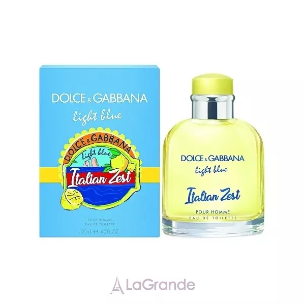 D & g 2025 light blue italian zest