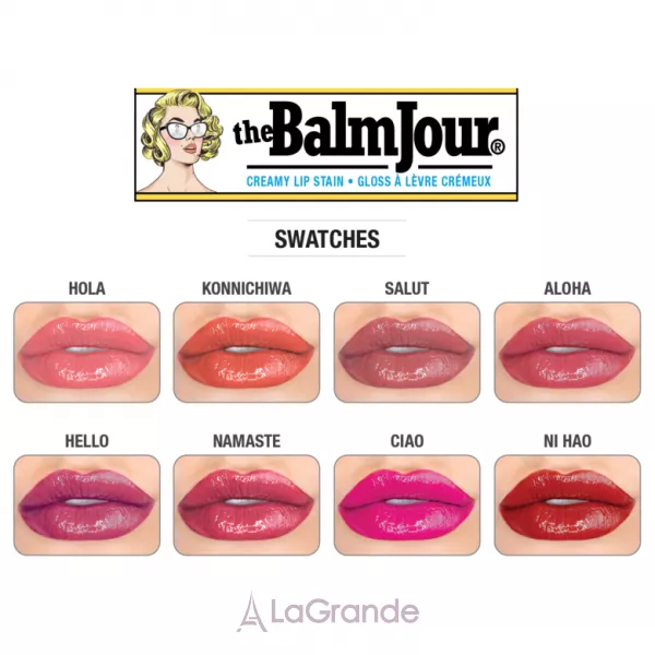 TheBalm cosmetics Balm Jour Creamy Lip Stain ����� ��� ���