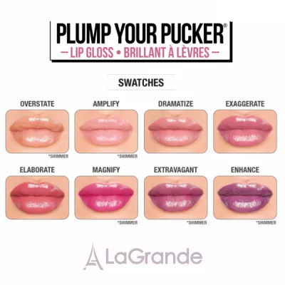 TheBalm cosmetics Plump Your Pucker Lip Gloss   
