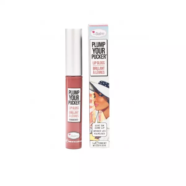 TheBalm cosmetics Plump Your Pucker Lip Gloss ����� ��� ���